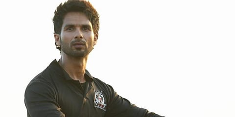 Bollywood actor Shahid Kapoor in 'Kabir Singh'.