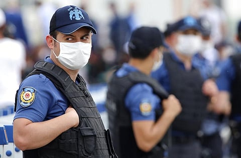 Turkish authorities have made the wearing of masks mandatory in three major cities to curb the spread of COVID-19 following an uptick in confirmed cases since the reopening of many businesses. (Photo | AP)