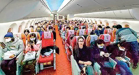 India has been operating charter flights to bring back citizens stranded abroad | File