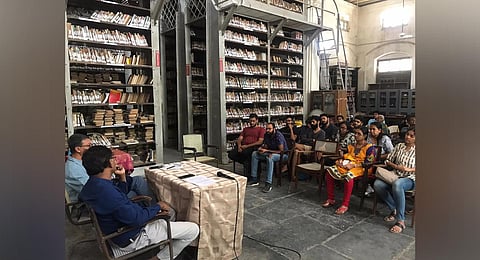 A talk at MLS, prior to lockdown