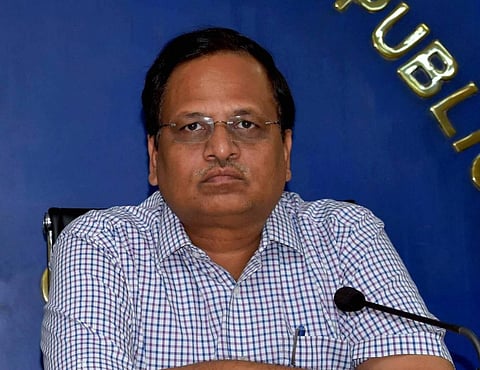 Delhi Health Minister Satyendar Jain (Photo | PTI)