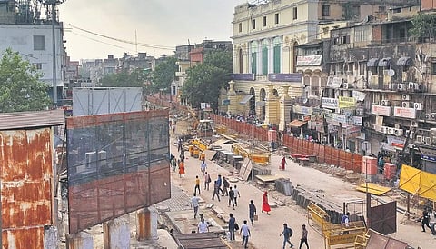 Restoration will be a part of ongoing Chandni Chowk redevelopment. (File Photo | Parvez Sultan, EPS)