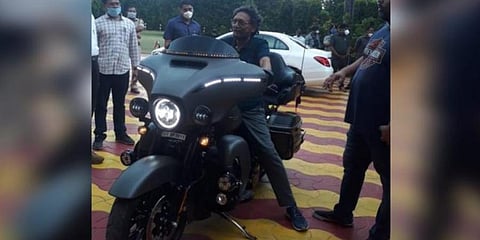 CJI SA Bobde was spotted with the bike at Nagpur, his home town, and the picture of him on it had gone viral on social media.