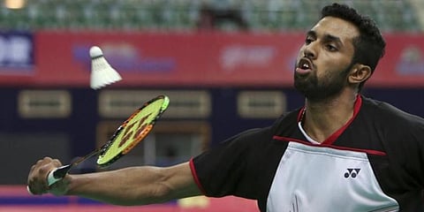 Indian badminton star HS Prannoy (Photo | AP)