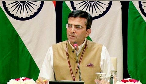 Raveesh Kumar started his career at the Indian Mission in Jakarta and it was followed by his postings in Thimpu and London. (Photo | Twitter)