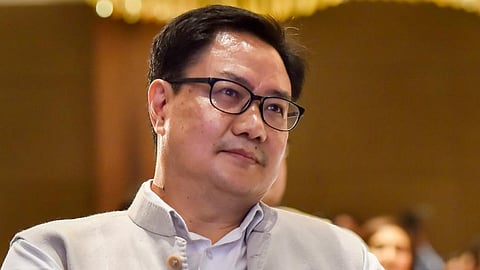Union Sports Minister Kiren Rijiju (Photo | PTI)