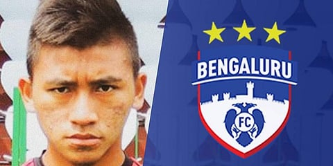 21-year-old Joe Zoherliana has joined former ISL champs Bengaluru FC. (Photo | Twitter)