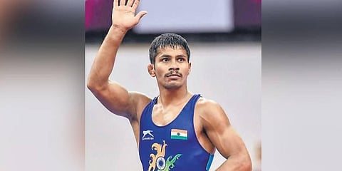 Wrestler Rahul Aware