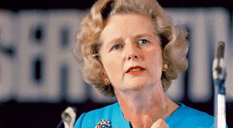 Margaret Thatcher, former PM of England (File Photo | AP)