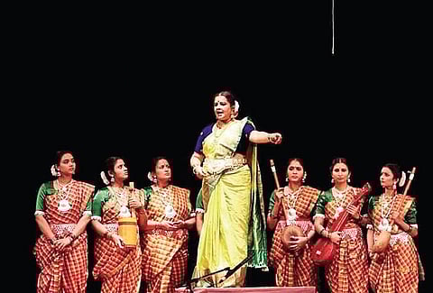 A still from the play