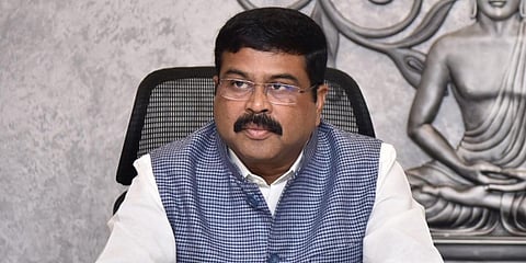 Union Minister for Petroleum and Natural Gas Dharmendra Pradhan. (Photo | EPS)