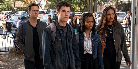 A still from '13 Reasons Why'.