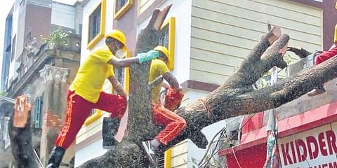 The Odisha Fire Service personnel combated the devastation and helped the Bengal government complete the restoration process in just 13 days.