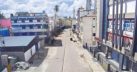 Following a seal down, KR Market continues to wear a deserted look | Pandarinath B