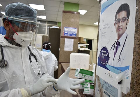 All the 11 infected sadhus are currently undergoing treatment at different hospitals (Photo | EPS//S Senbagapandiyan)