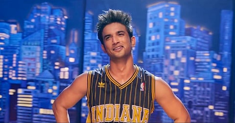 Sushant Singh Rajput in the title track of 'Dil Bechara' (Photo | YouTube Screengrab)