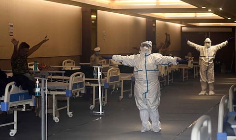 Working round the clock, healthcare workers, including doctors, nurses and paramedical staff, emerged as frontline warriors. (Photo| Parveen Negi, EPS)