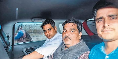 Suspended AAP Councillor Tahir Hussain is accused in the killing of IB staffer Ankit Sharma. (File Photo)