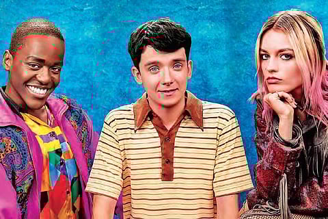 A scene from Sex Education series