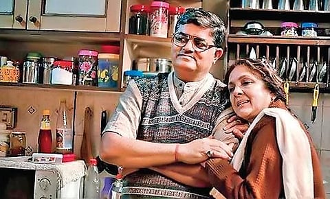 Gajraj Rao and Neena Gupta in Badhaai Ho