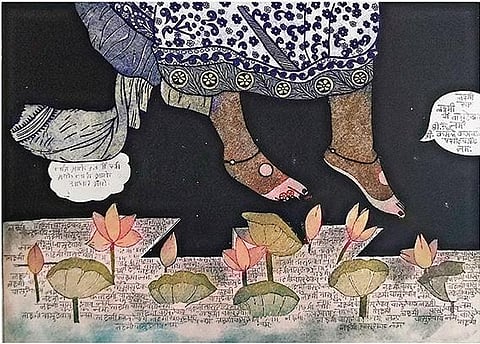 Artist Sonal Varshneya and her etchings on archival paper