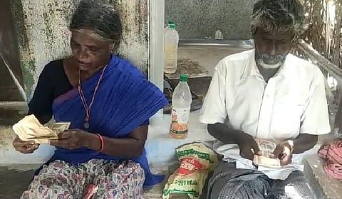 Somu and Palaniammal from Tamil Nadu.(Photo| EPS)