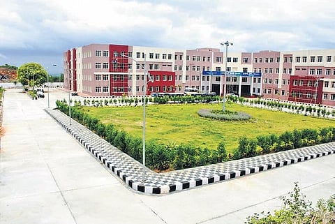 Newly-constructed Government Medical College at Edira village in Mahbubnagar district