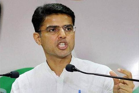 Rajasthan Congress President and Deputy CM Sachin Pilot. (Photo | PTI)