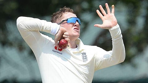 England off-spinner Dom Bess. (Photo| AFP)