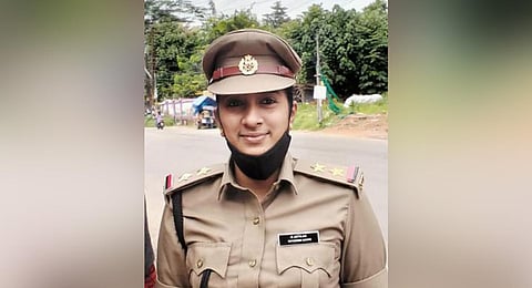 Excise Inspector Sajitha O (Photo | Express)