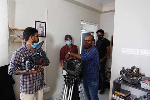 Most of the scenes were shot indoors. The crew comprised a mere 40 members. (Photo | EPS)