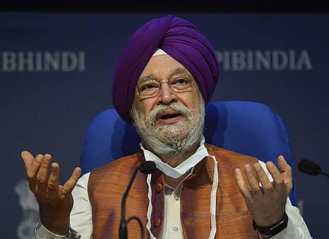Civil Aviation Minister Hardeep Singh Puri (Photo | PTI)