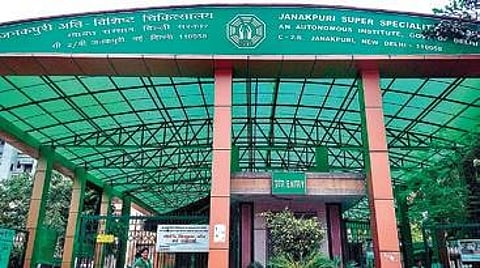 Delhi government-run Janakpuri Super Speciality Hospital