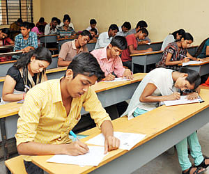 File photo of students appearing for Common Entrance Test (CET)