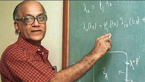 Mathematician CS Seshadri. (Photo| Twitter)