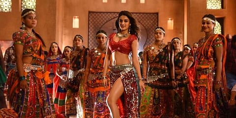 Tollywood actress Nidhhi Agerwal in 'iSmart Shankar'.