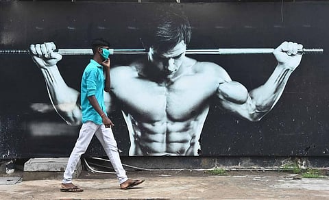Closed Gym at Velachery. (Photo | Ashwin Prasath/EPS)