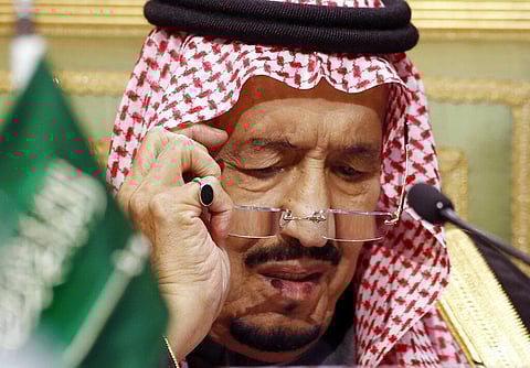 Saudi Arabia’s King Salman has been admitted to a hospital in the capital, Riyadh, for medical tests due to inflammation of the gallbladder, the kingdom’s Royal Court said Monday, July 20, 2020. (Photo | AP)
