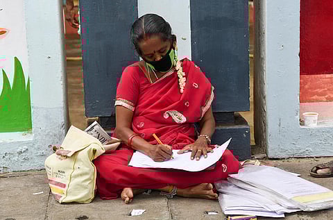 43-year-old P Easwari
