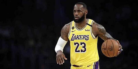 NBA icon LeBron James (Photo | AP)