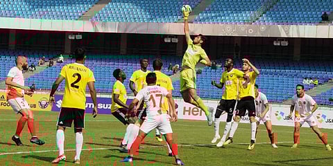 Real Kashmir FC (Photo | PTI)