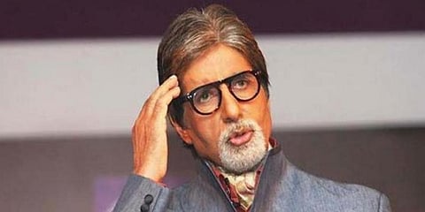 Bollywood actor Amitabh Bachchan (Photo | PTI)