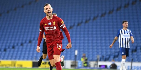 Liverpool skipper Jordan Henderson (Photo | AP)