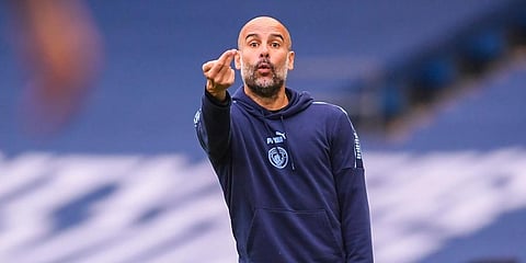 Manchester City manager Pep Guardiola (Photo | AP)