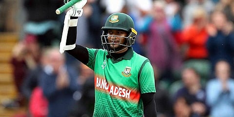 Bangladesh all-rounder Shakib Al Hasan (Photo | PTI)