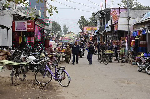 A market in Banbasa town in Uttarakhand-Nepal border (Photo | en.wikipedia.org/cliftonshipway)