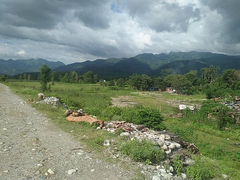 The Nepalese people are claiming that the land belongs to them contrary to the claims of India that the said land spanning about 150 square meters is 'No Man's Land'.