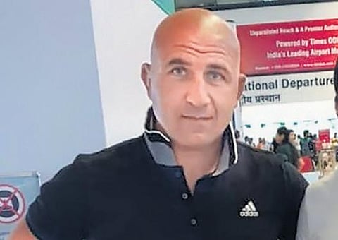 Wrestling coach Shako Bentinidis