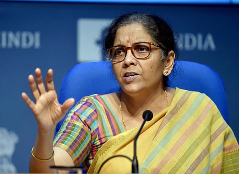 FM Nirmala Sitharaman. (Photo | PTI)