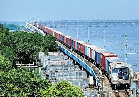 According to a railway official, times are looking good for the Vallarpadam station.